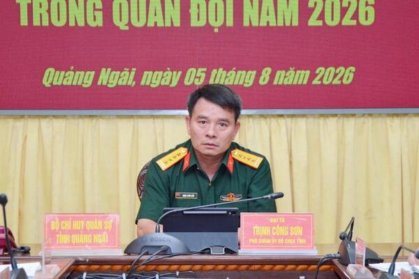 Hội nghị tập huấn cho đội ngũ báo cáo viên pháp luật trong Quân đội năm 2026